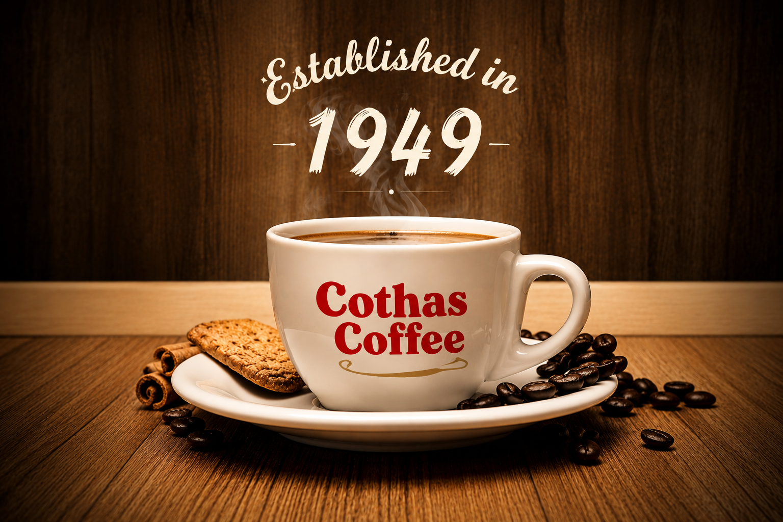 Cothas Coffee established in 1949